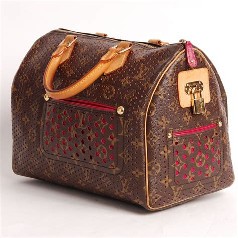 louis vuitton perforated 30 bag